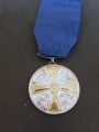 SVR 1.luokan mitali kultaristein, hopeaa / Medal of the White Rose 1st class, silver - Nro 7134 SVR 1.luokan mitali kultaristein, hopeaa / Medal of the White Rose 1st class, silver - Nro 7134